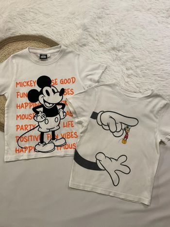 Lot 2 teeshirt Mickey garçon