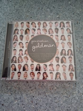 Génération goldman " album cd "
