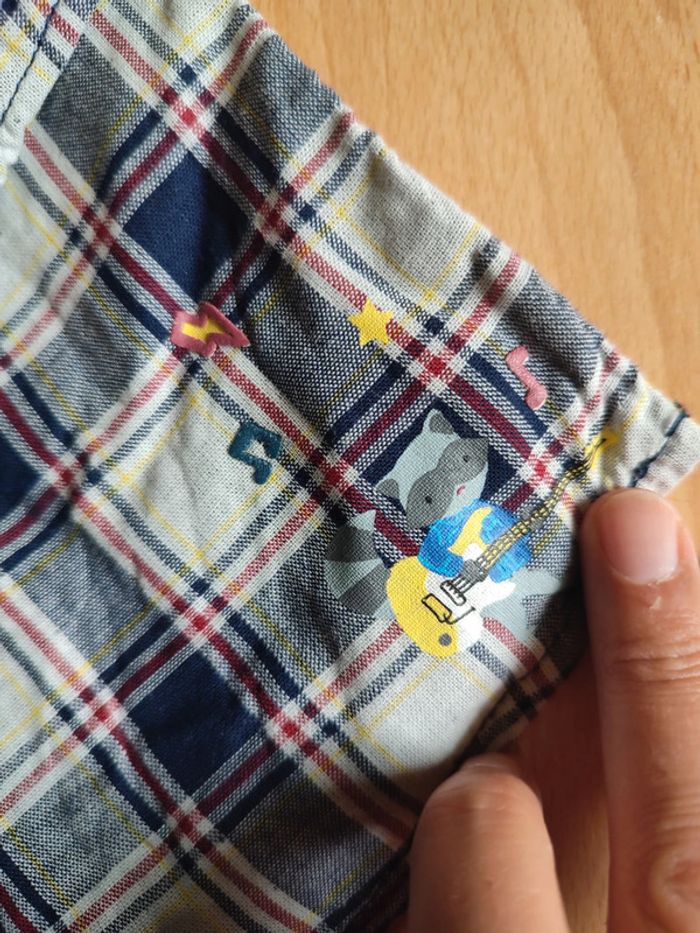 Chemise à carreaux col Tao Neuf Sergent Major en 18M - photo numéro 5