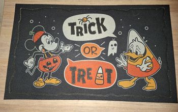 Tapis mickey haloween disney