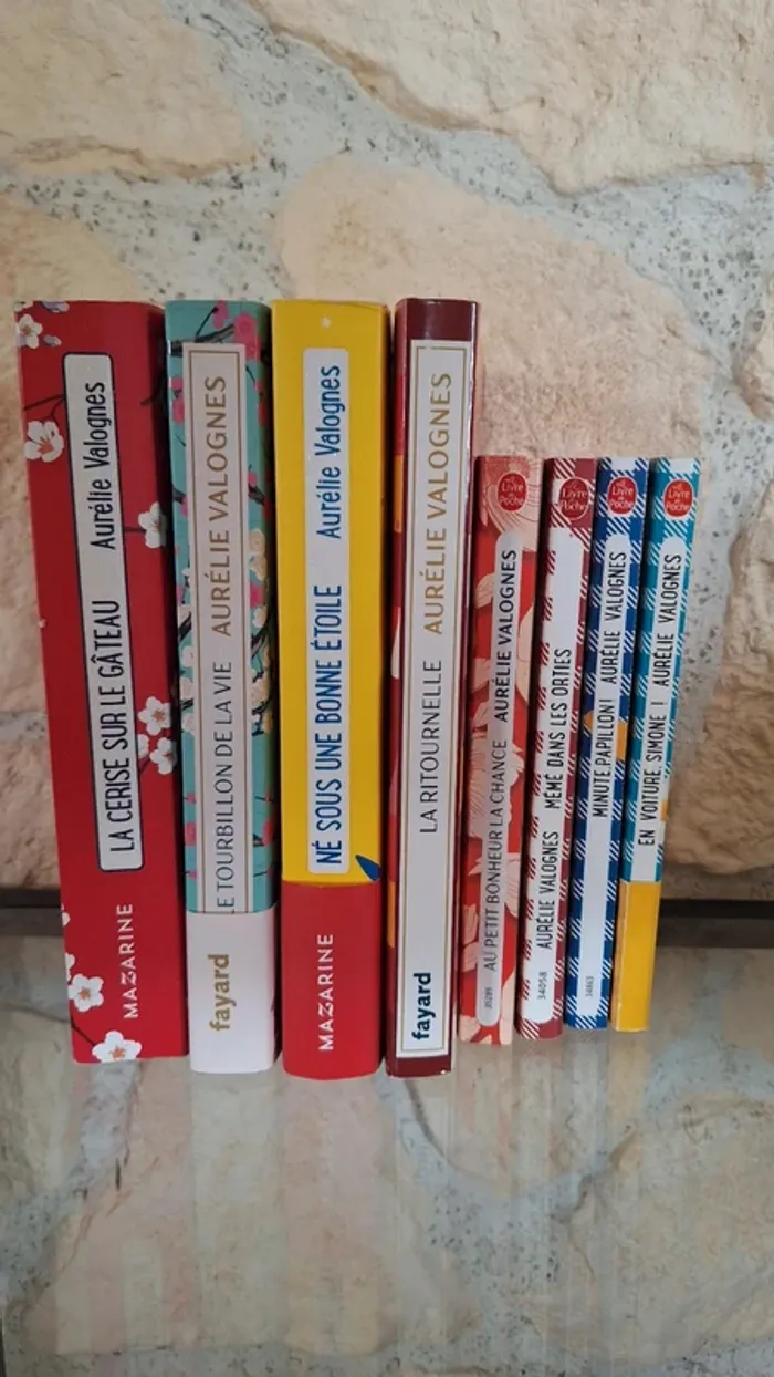 Lot 8 livres d'Aurelie Valognes - photo numéro 2