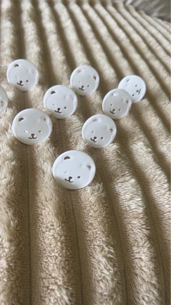 Lot de 10 Cache-Prises Sécurité Enfant – Motif Ours