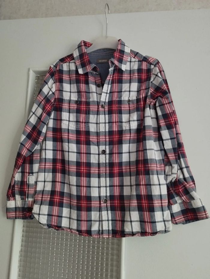 Chemise Okaïdi taille 8 ans
