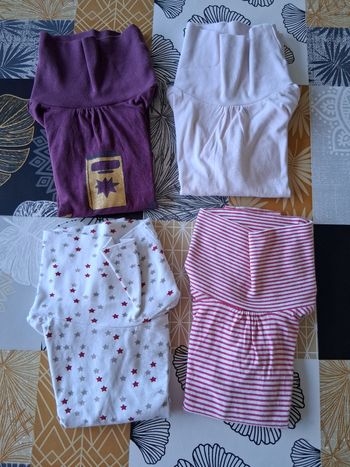 Lot 4 sous-pulls fille 6 ans