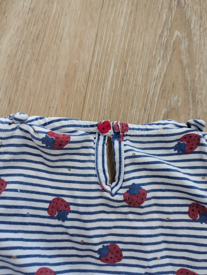 Robe fraise 12 mois DPAM - photo numéro 5