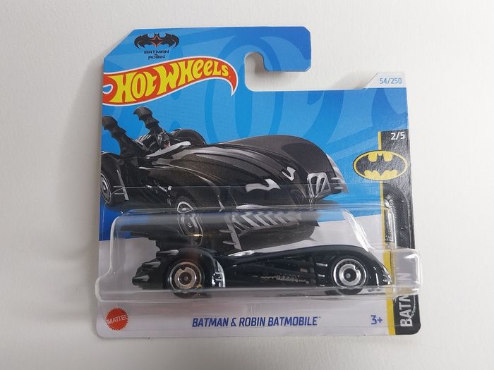 Hot Wheels Batman & Robin Batmobile 2024