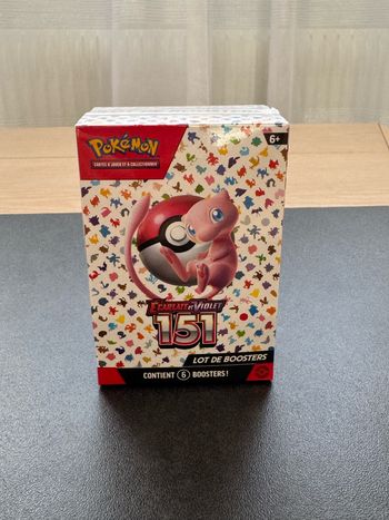 Pokemon 151 Bundle 6 boosters EV3.5 FR Scellé Neuf