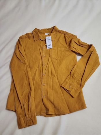 Chemise moutarde