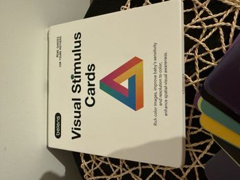 Cartes de stimulation visuelle Beiens Design pour le développement du système nerveux visuel du bébé