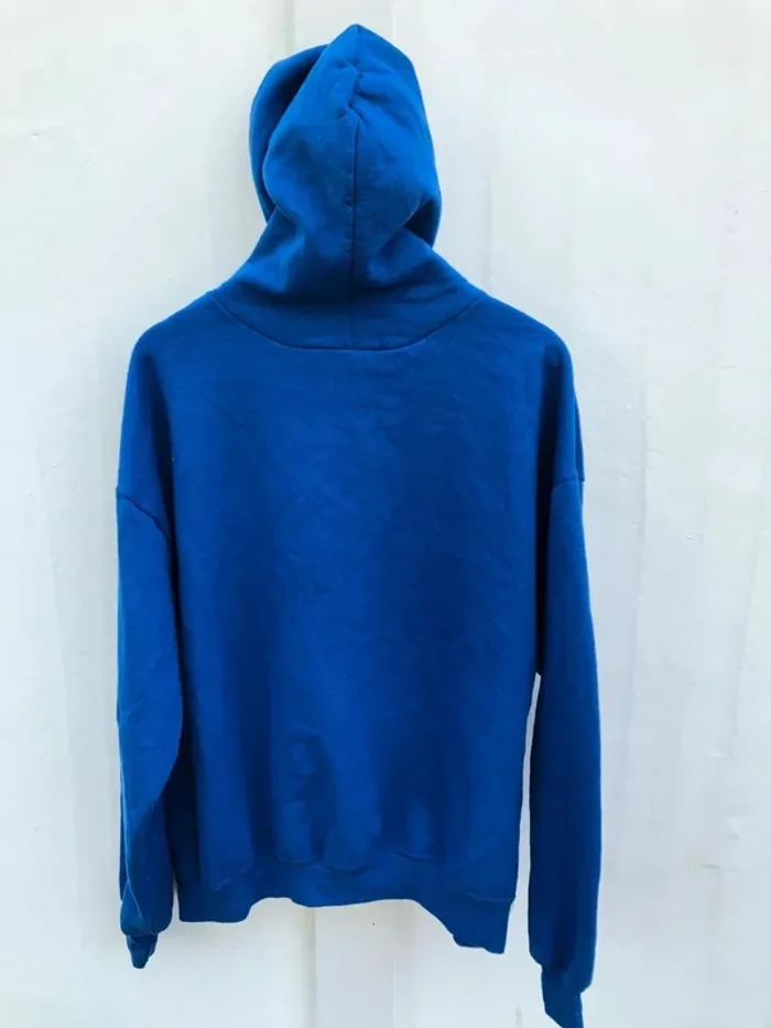 Jerzees Varsity Hoodie blue Glenpool Warriors USA Mens XL - photo numéro 8