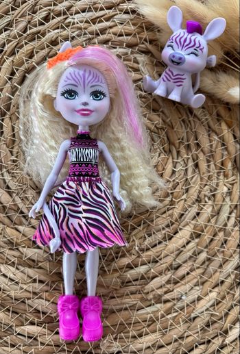 Enchantimals Zadie la zebresse & Ref