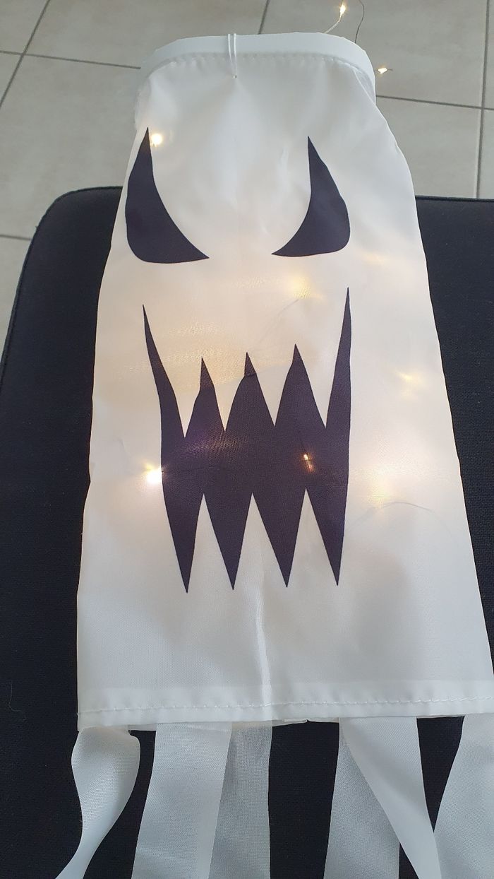 2 fantômes lumineux à accrocher - photo numéro 2