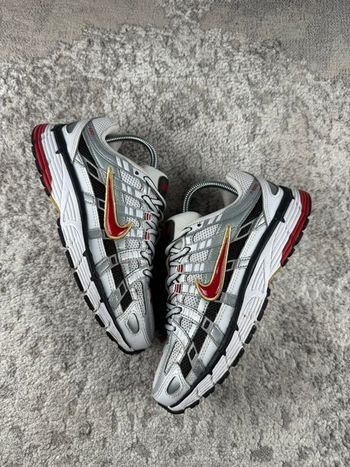 Nike P-6000 Running - OG White University - Red & Silver & White & Gold