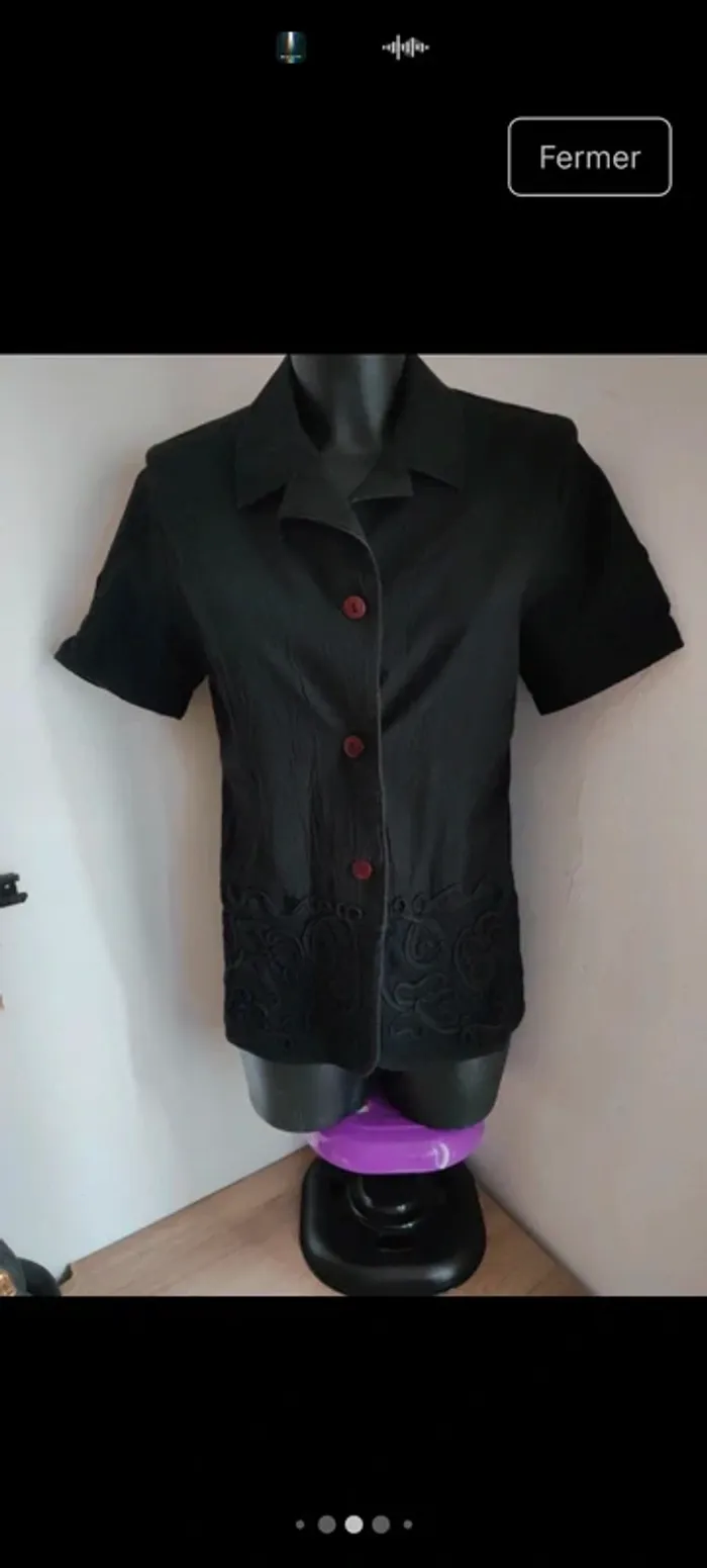 Chemise femme 100%coton tilber - photo numéro 5
