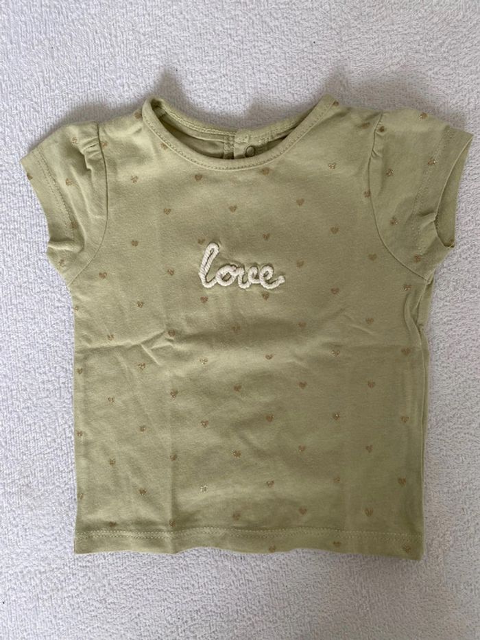 TEE shirt 3 mois manches courtes