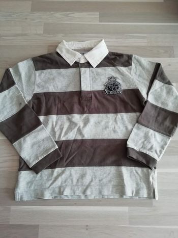 Polo manches longues taille 8 ans
