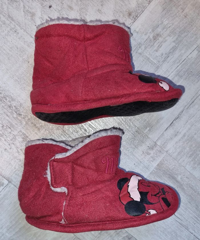 Chausson noel mickey - photo numéro 2