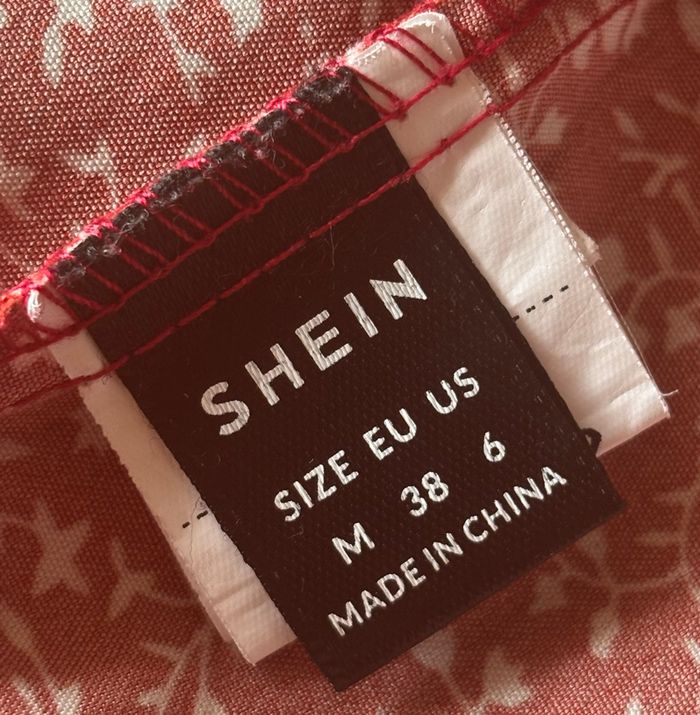 Blouse à fleurs à volants à nouer dans le dos T38 • Shein - photo numéro 7