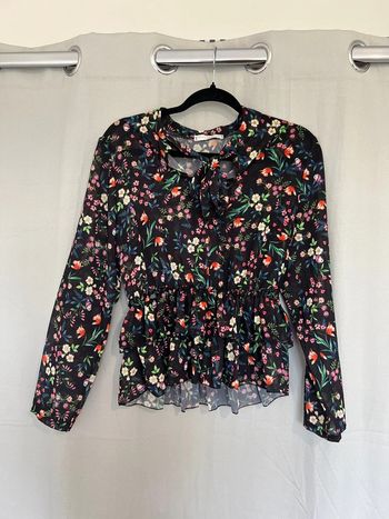 Blouse à volants légère