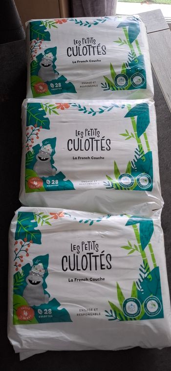 86 Couches culottes  taille 4