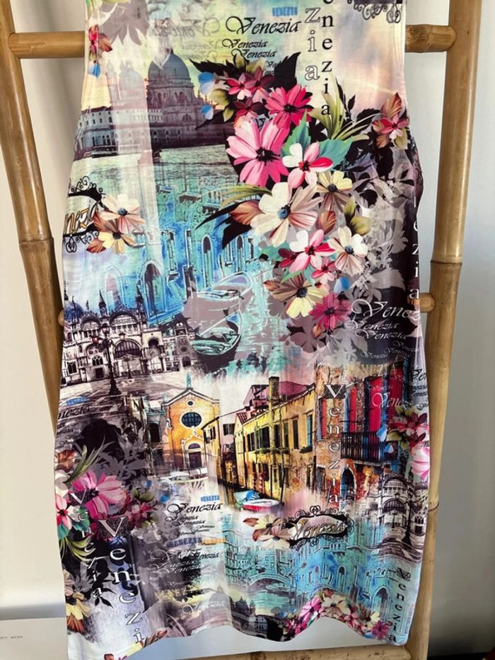 Robe colorée venise taille M - photo numéro 6