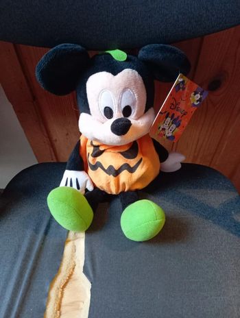 Peluche Mickey Halloween 🎃 Disney neuf +-24 cm
