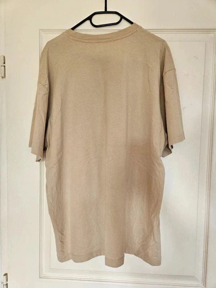 T-shirt beige - Pull & Bear - photo numéro 3