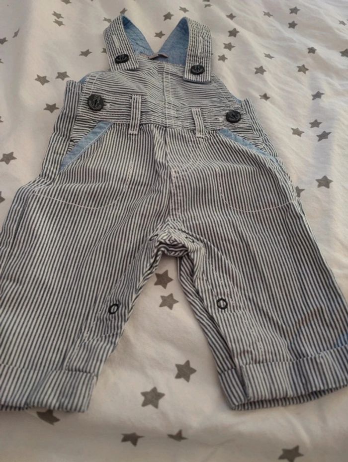 Salopette 1mois grain de blé - photo numéro 3