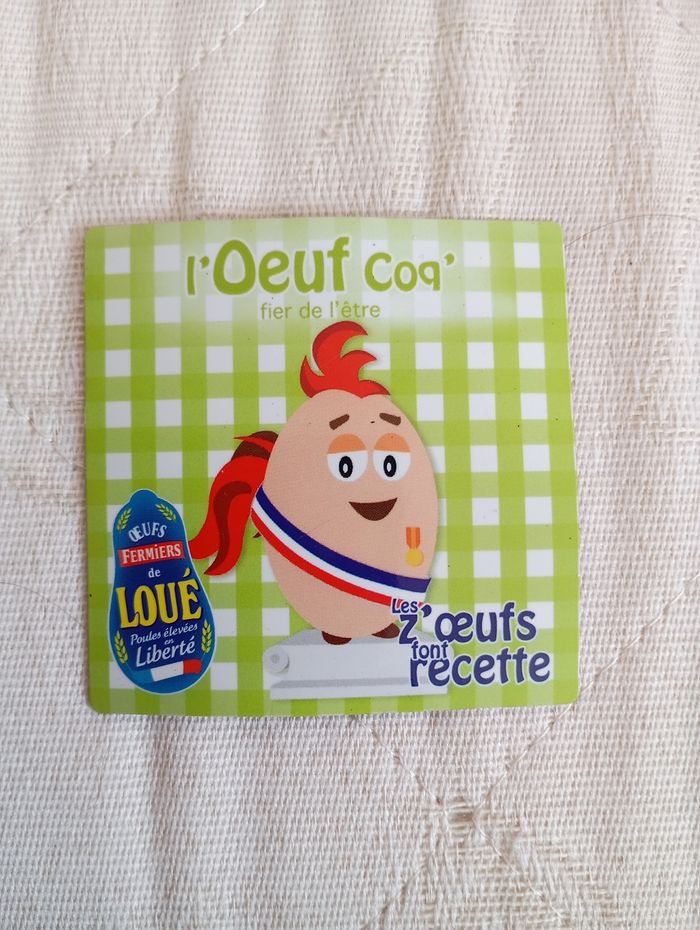 Lot de 5 magnets aimants frigo Loué - photo numéro 2