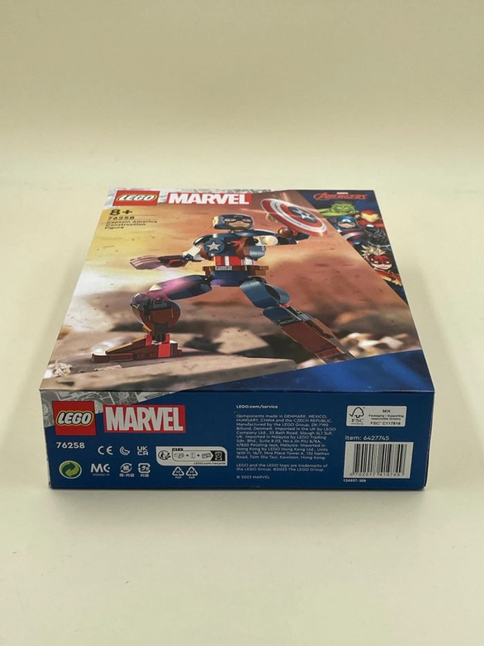Lego Marvel Avengers Captain America construction figure N•76258 neuf - photo numéro 5