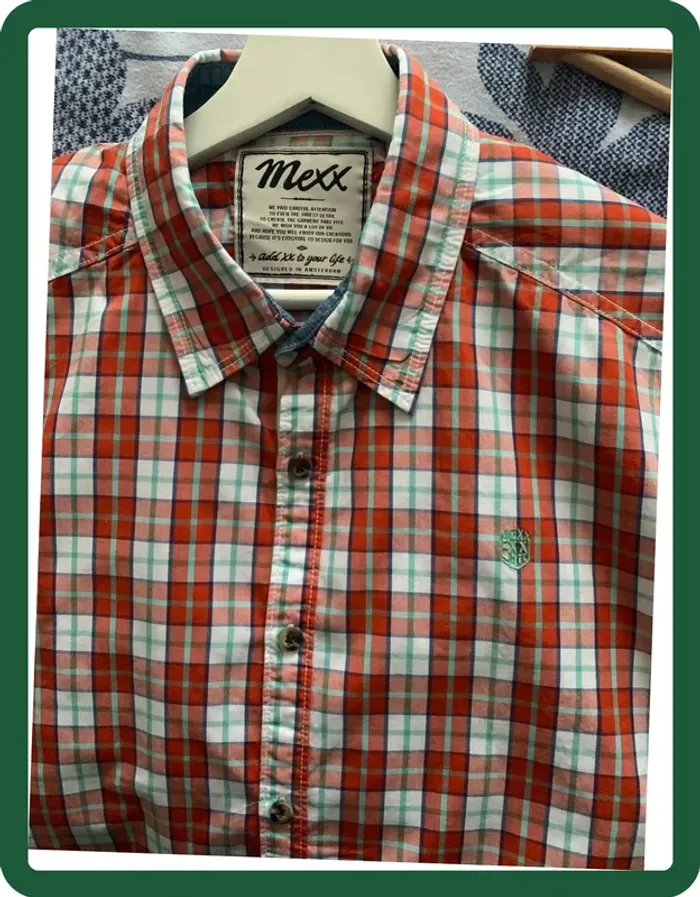 Lot de 3 chemises été  manches courtes à carreaux homme Mexx T/L - photo numéro 5