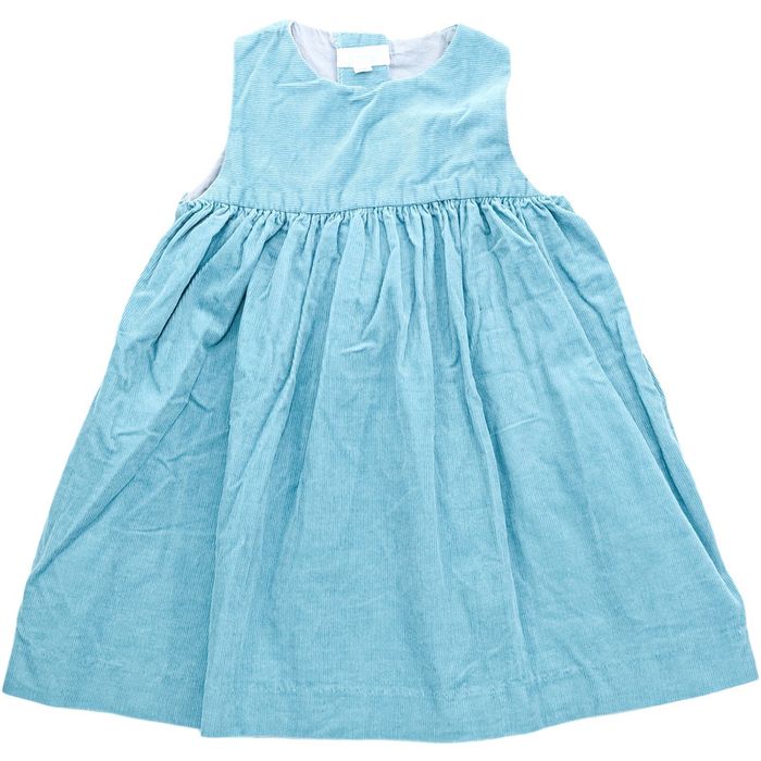 Robe sans manche 6 mois en velours côtelé Acanthe