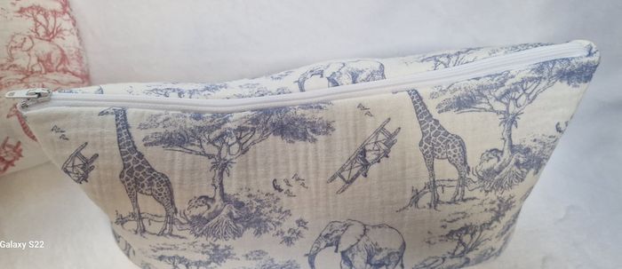 Trousse de toilette safari bleu - photo numéro 3