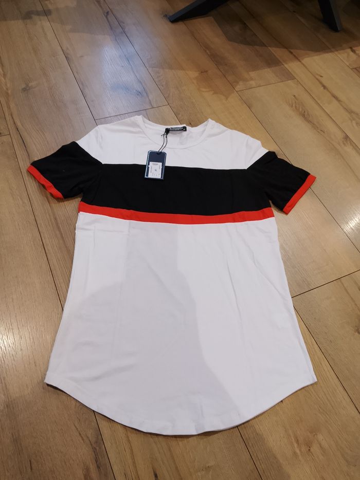 T-shirt manches courtes blanc pour homme L New Mentality