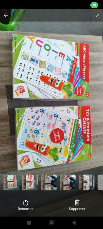 Jeu premiers calculs et mots lot de 2