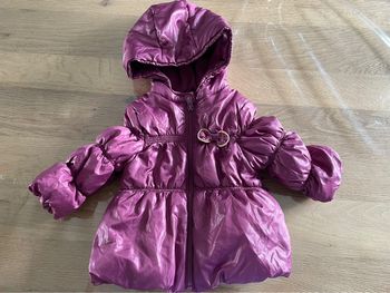 Manteau 6 mois kiabi violet