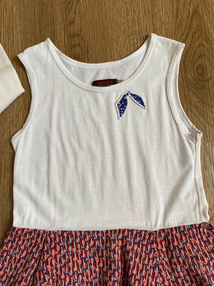 Robe et pull fin Catimini 6 ans - photo numéro 8