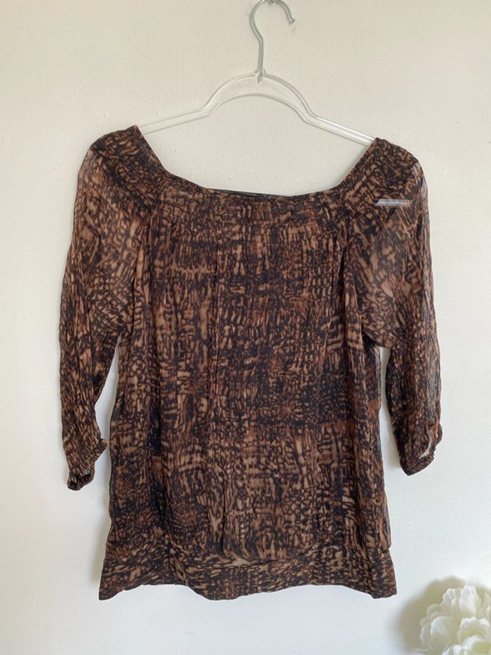 Blouse Zara soie S 36 - photo numéro 5