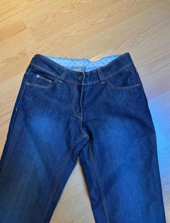 Jeans fille basic orchestra taille 10 ans - photo numéro 3