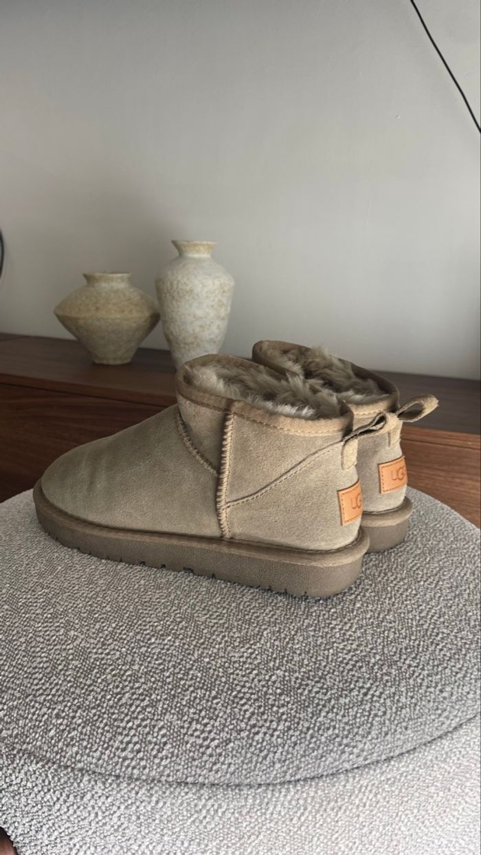 Ugg ultra mini | T38 | couleur antilope - photo numéro 2