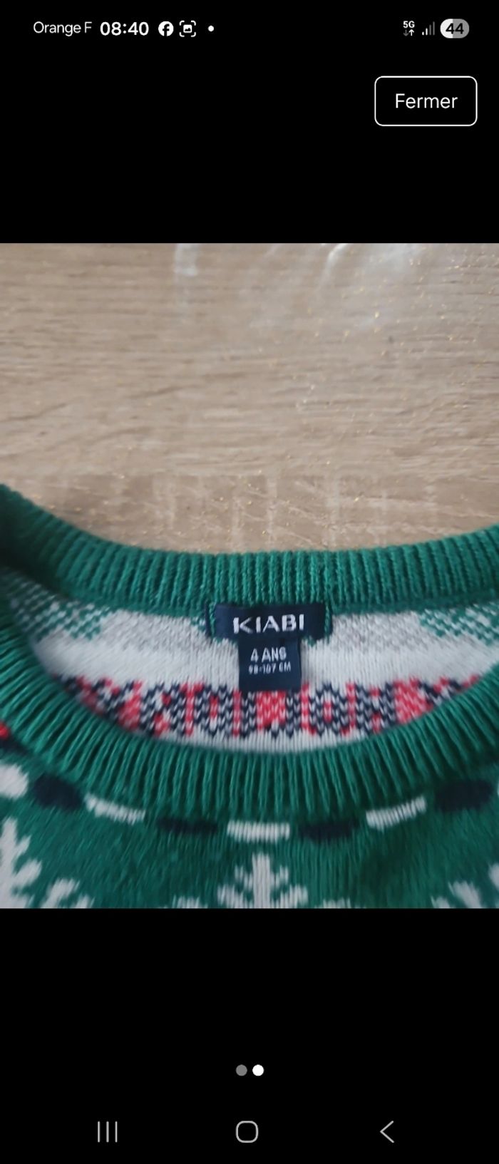 Pull de noël - photo numéro 2