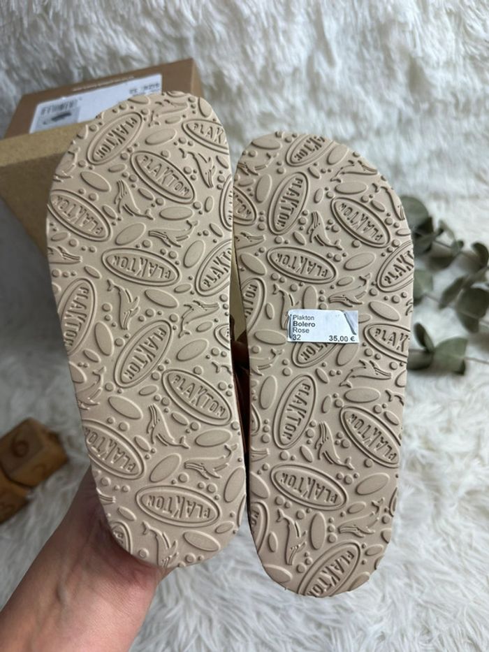 Paire de tong rose Plakton taille 32 - photo numéro 6
