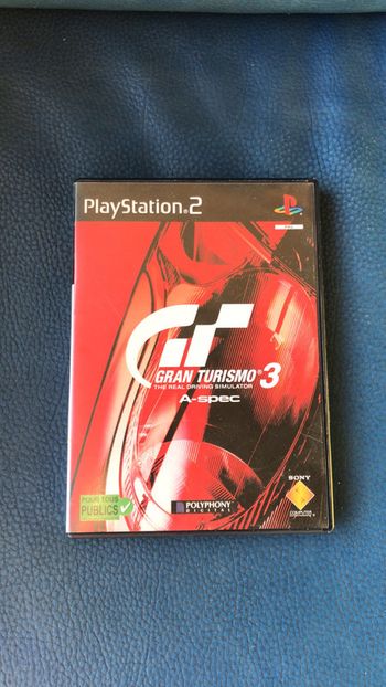 PlayStation 2 jeu gran turismo3