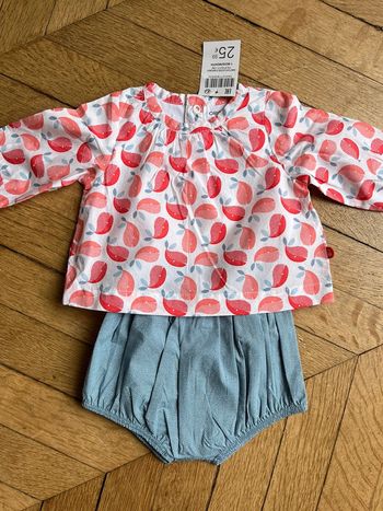 Ensemble Obaibi taille 1 mois