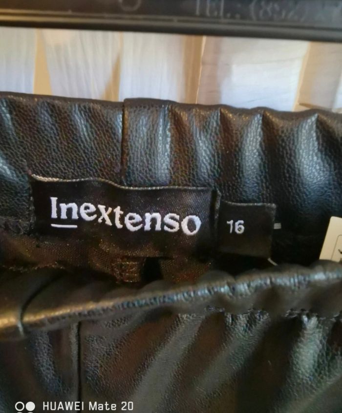 💕Jolie Legging bas evasé simili cuir fille 16ans inextenso 💕 - photo numéro 4