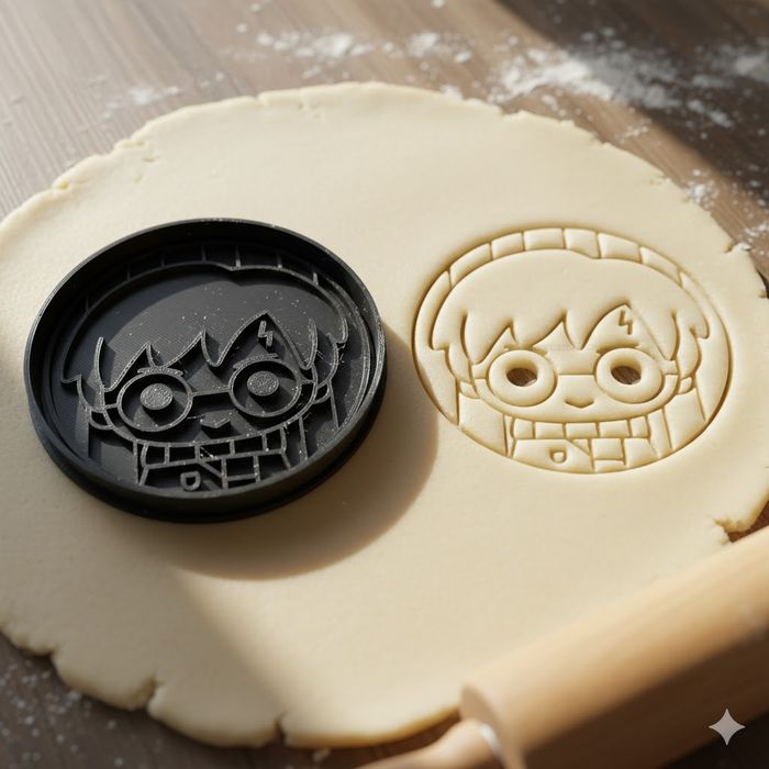 Emporte-pièce Harry Potter pour biscuits et pâtisserie - 8 cm
