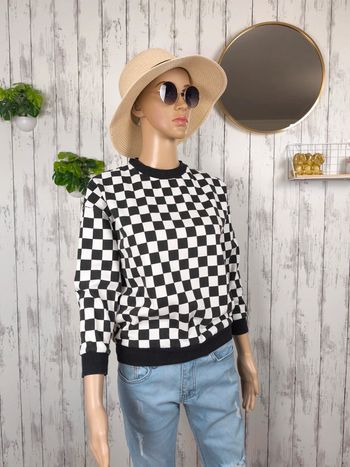Pull damier Jennyfer femme XS