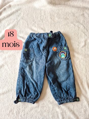 Pantalon DPAM 18 mois epais