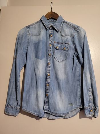 Chemise en jeans Zara