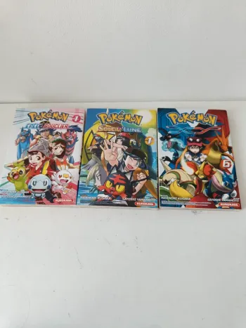 lot de 3 maga pokemon